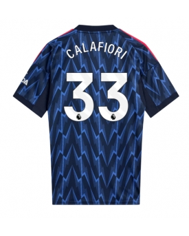 Billige Fotballdrakt Arsenal Riccardo Calafiori #33 Replika Bortedrakt 2025-26 Kortermet Billige Fotballdrakt Arsenal Riccardo Calafiori #33 Replika Bortedrakt 2025-26 Kortermet